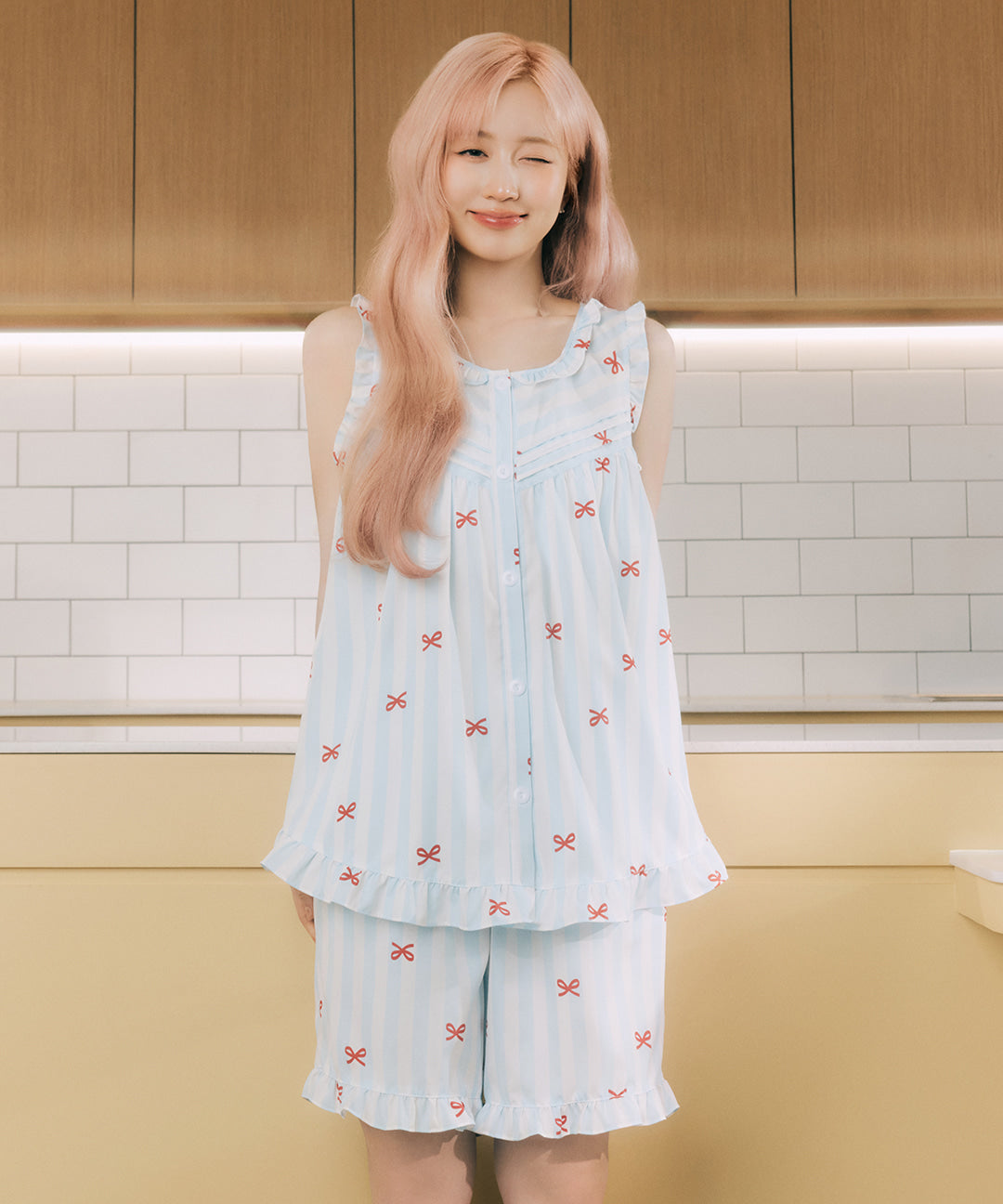 DOSSY預訂｜NMIXX HAEWON PICK BONNIE PAJAMA SET