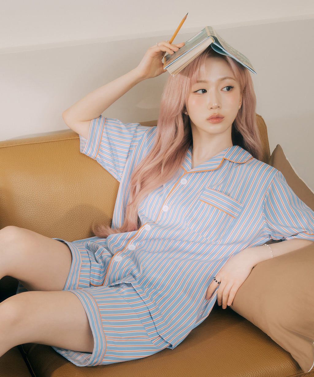 DOSSY預訂｜NMIXX HAEWON PICK SIERRE PAJAMA SET