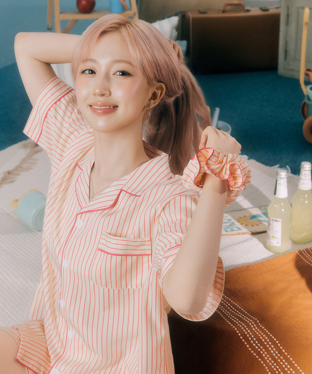 DOSSY預訂｜NMIXX HAEWON PICK SOMEDAY PAJAMA SET