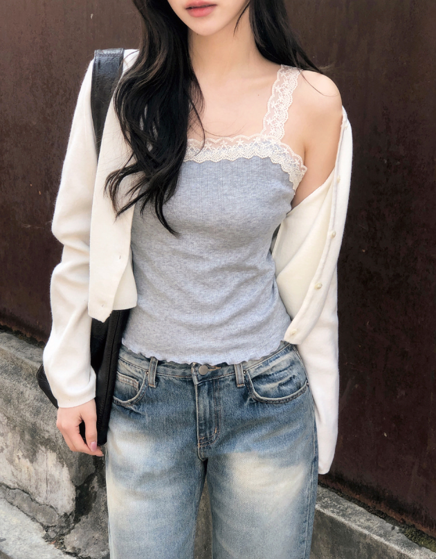 春夏預訂｜復古蕾絲背心
