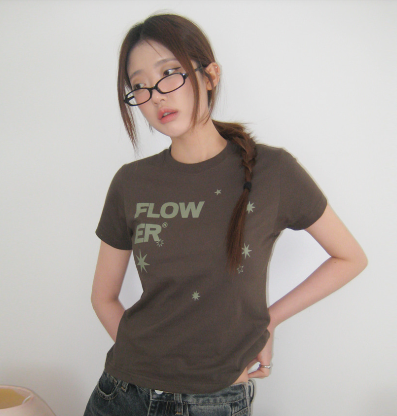 春夏預訂｜FLOWER STAR短袖TEE