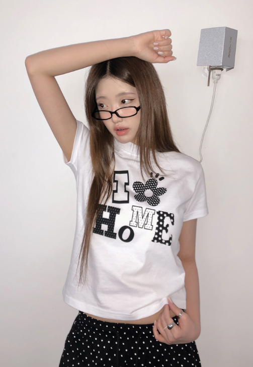 春夏預訂｜HOME圓點短袖TEE