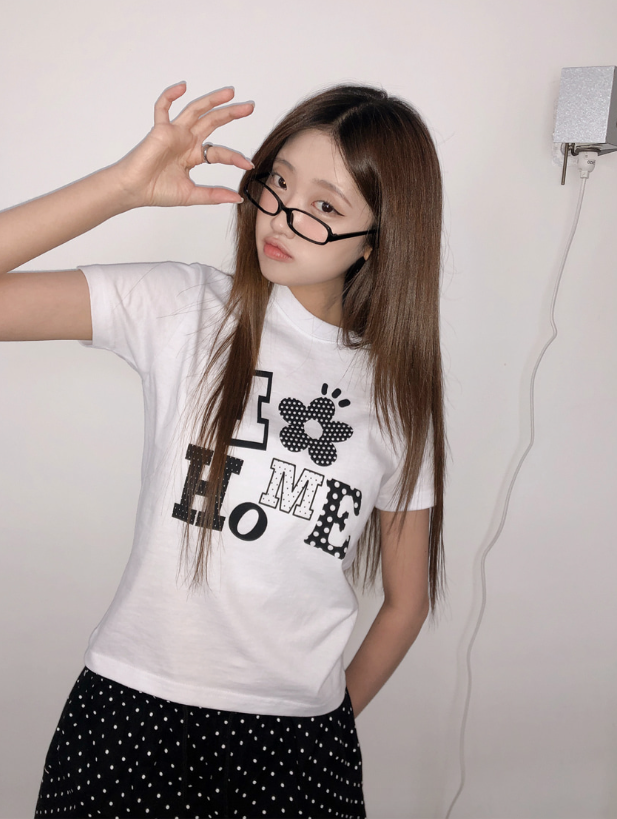 春夏預訂｜HOME圓點短袖TEE