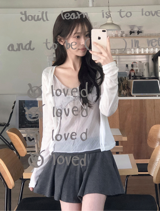 春夏預訂｜晨曦夏日精緻羅紋開襟衫