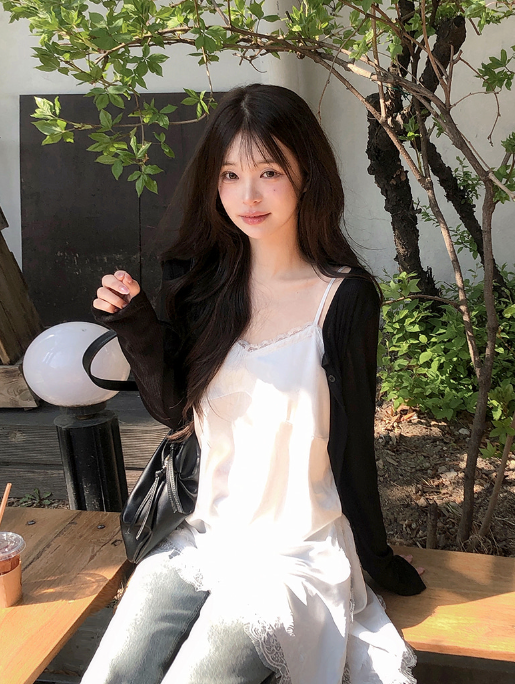 春夏預訂｜晨曦夏日精緻羅紋開襟衫