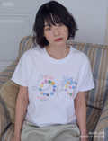 AMBLER預訂｜男女通用Button Lettering短袖T恤 AS1312