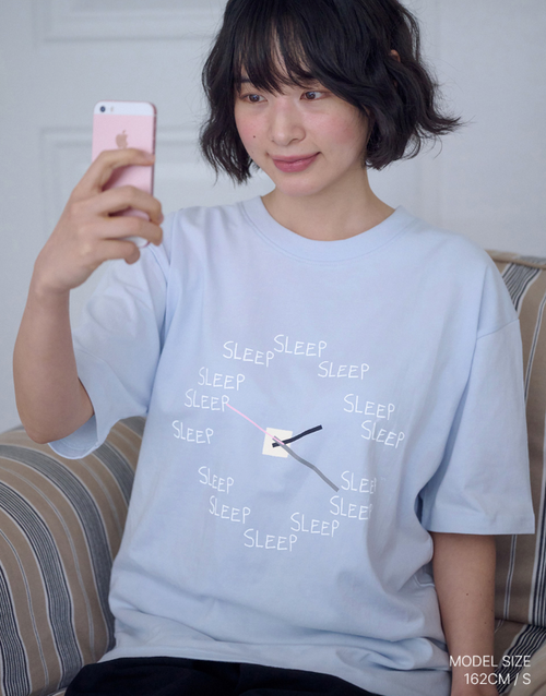 AMBLER預訂｜男女通用Sleep Clock 短袖T恤 AS1319