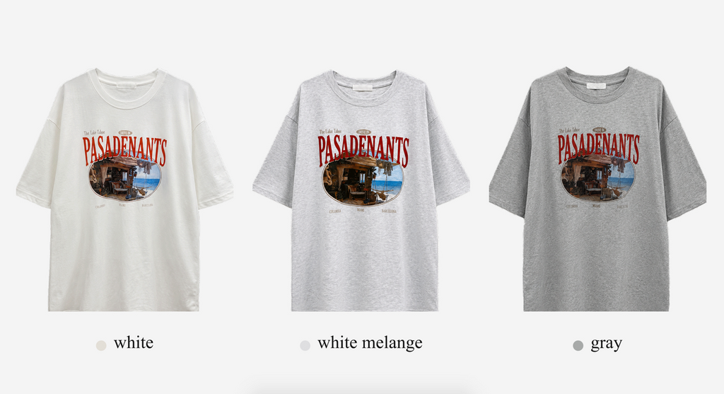 春夏預訂｜PASADENANTS 短袖T恤
