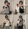 春夏預訂｜【疊穿必備/蓬鬆感提升！ 】Stella 露背吊帶背心