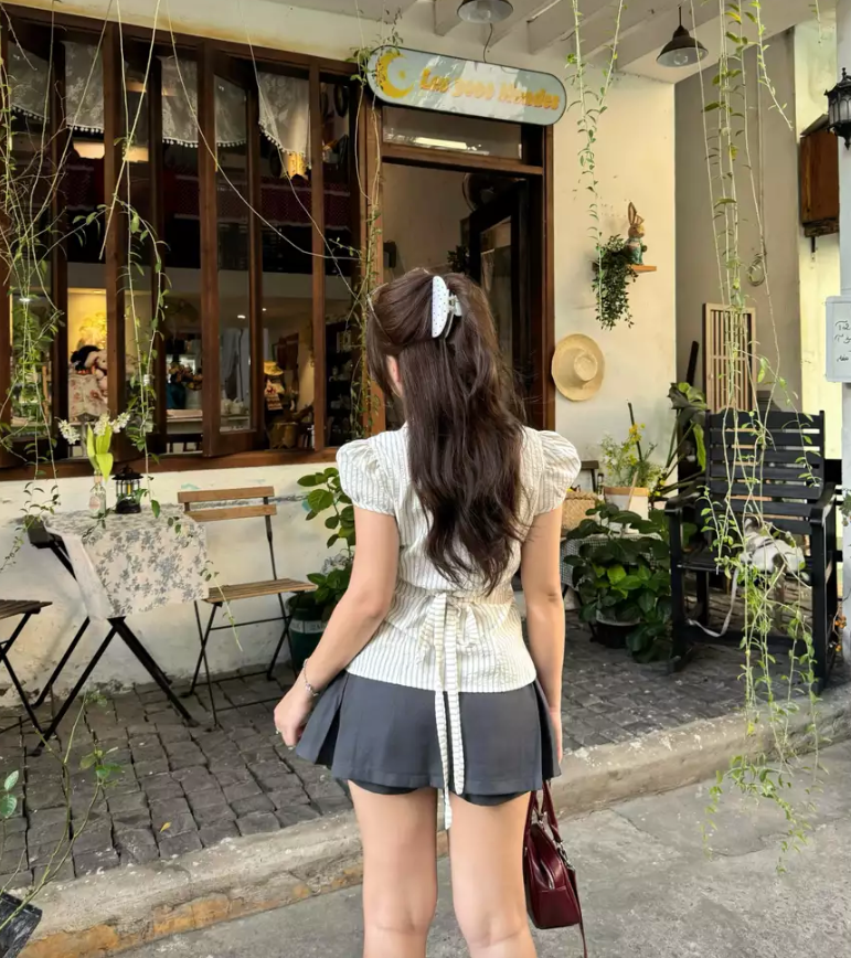 🇻🇳 BYCAMCAM 現貨｜韓式斜紋布裙褲