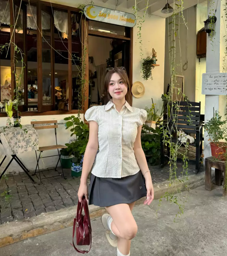 🇻🇳 BYCAMCAM 現貨｜韓式斜紋布裙褲