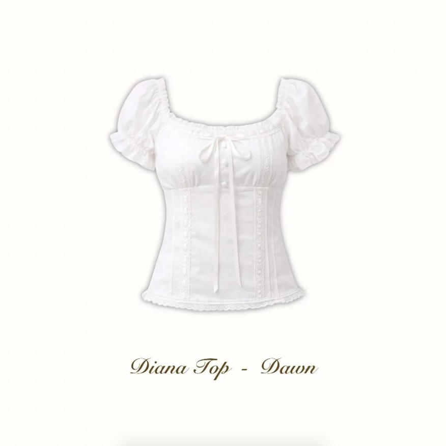 🇻🇳 1998beforethedawn 現貨｜Diana Top