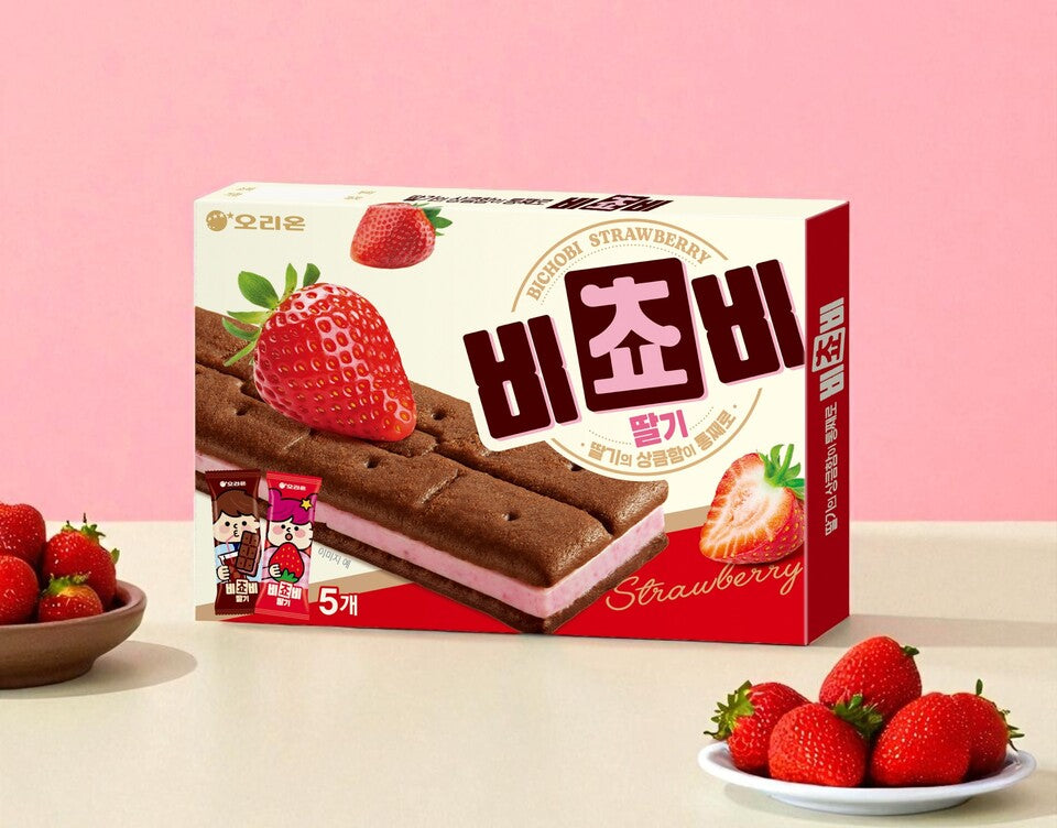 零食組團預訂｜ORION BICHOBI 厚朱古力夾心餅
