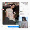 AMBLER預訂｜男女通用生日快樂圖案短袖T恤 AS1301
