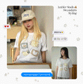 AMBLER預訂｜男女通用Meow Bear短袖T恤 AS1309