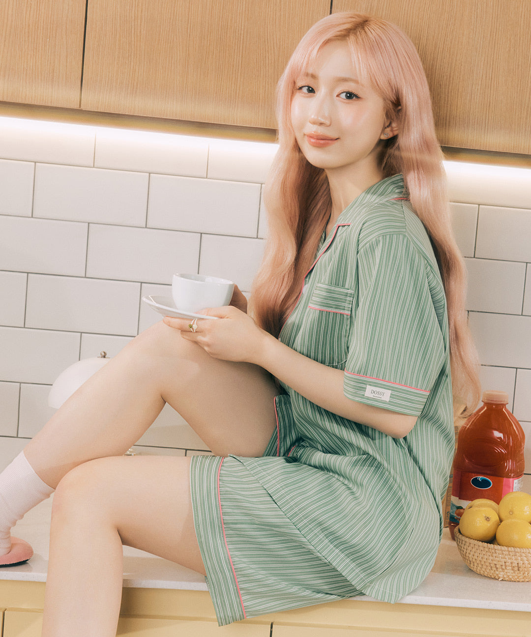 DOSSY預訂｜NMIXX HAEWON PICK WEDNESDAY PAJAMA SET