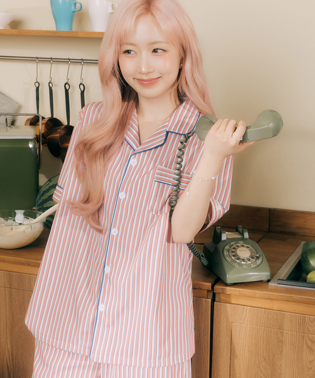 DOSSY預訂｜NMIXX HAEWON PICK PEONY PAJAMA SET