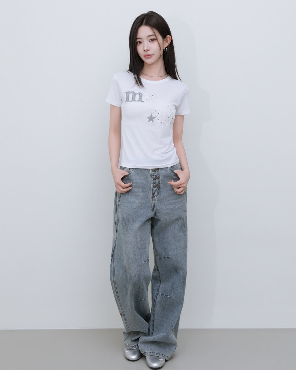 MUAHMUAH預訂｜DOT STAR PATCH HALF SLEEVE