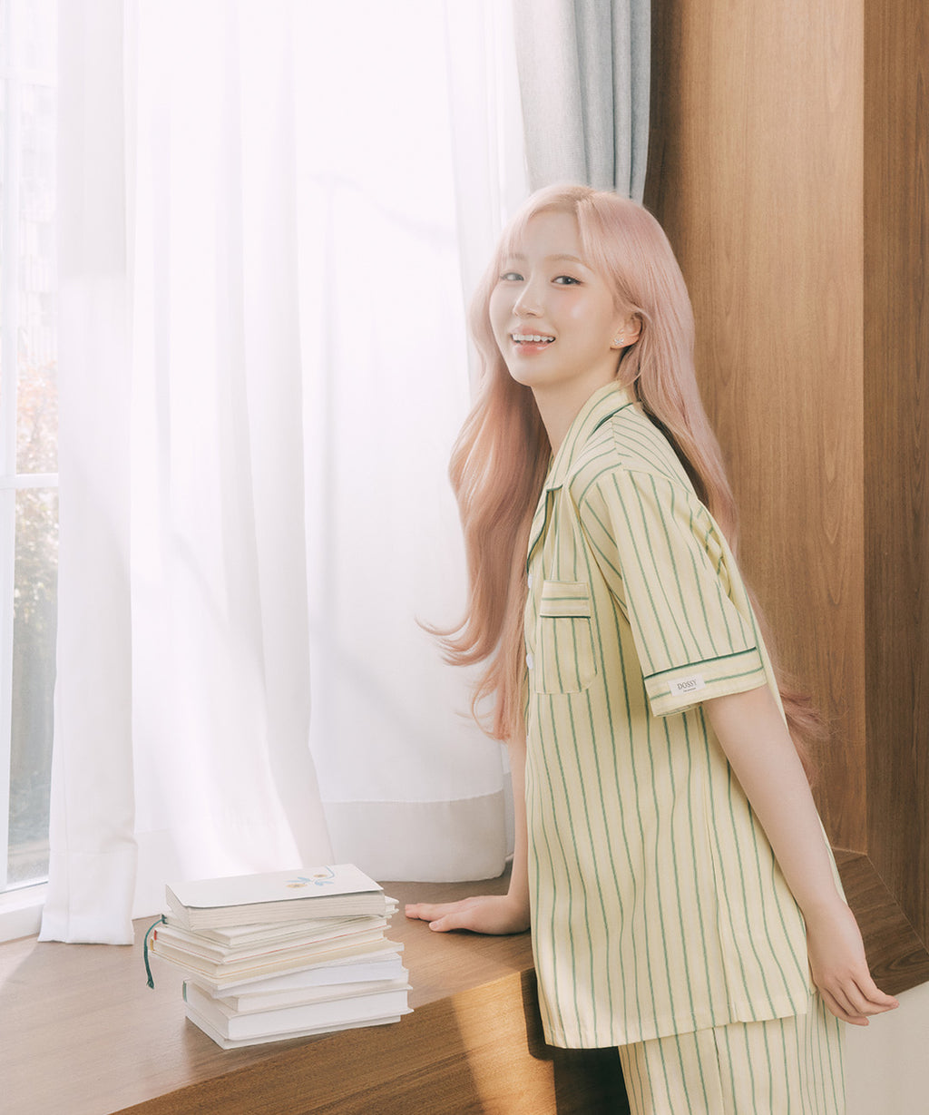 DOSSY預訂｜NMIXX HAEWON PICK PAIN PAJAMA SET
