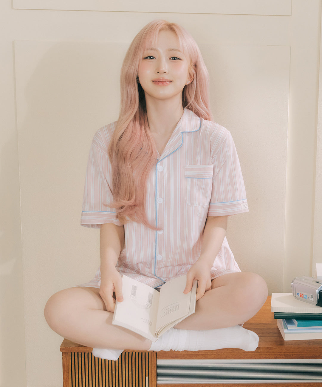 DOSSY預訂｜NMIXX HAEWON PICK DAHLIA PAJAMA SET