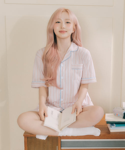 DOSSY預訂｜NMIXX HAEWON PICK DAHLIA PAJAMA SET