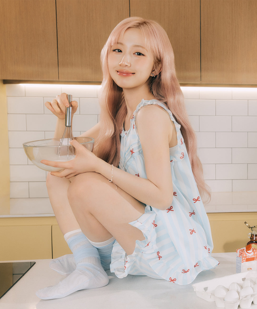 DOSSY預訂｜NMIXX HAEWON PICK BONNIE PAJAMA SET