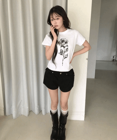 春夏預訂｜玫瑰短袖T恤