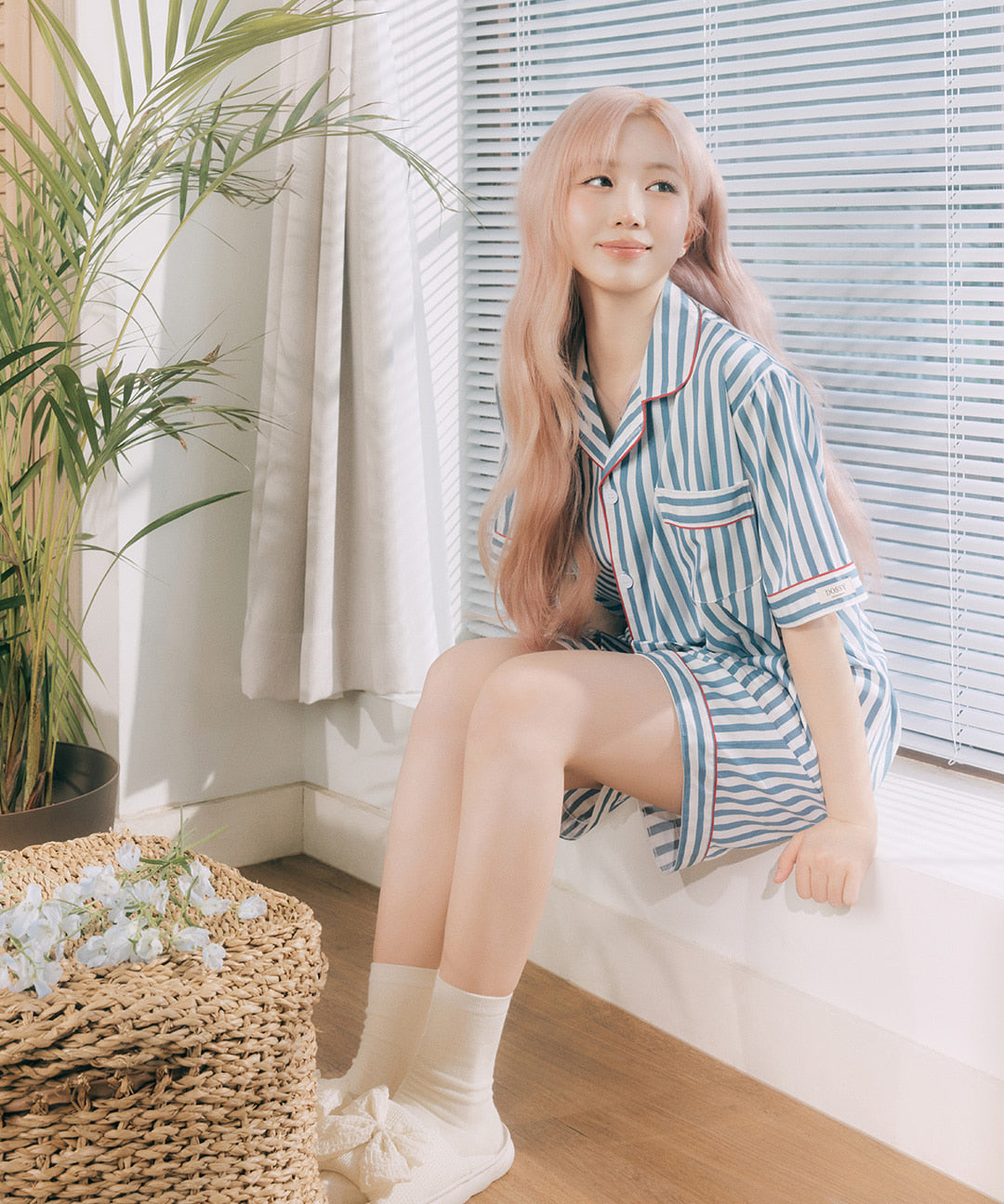 DOSSY預訂｜NMIXX HAEWON PICK TOVE PAJAMA SET