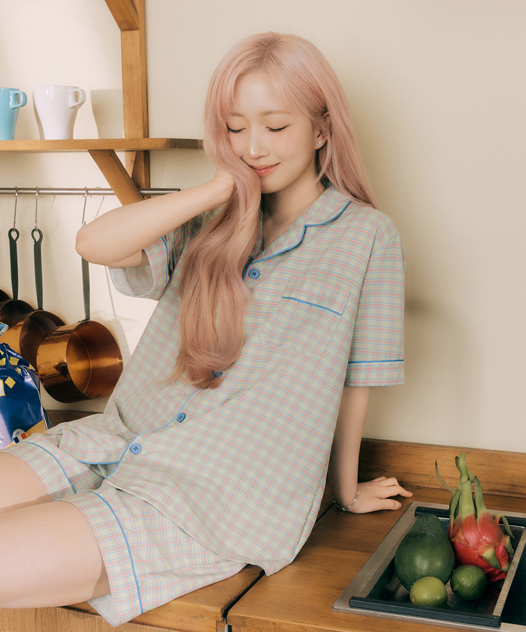DOSSY預訂｜NMIXX HAEWON PICK POOKY PAJAMA SET