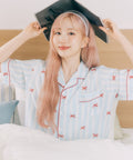 DOSSY預訂｜NMIXX HAEWON PICK BOWNIE PAJAMA SET