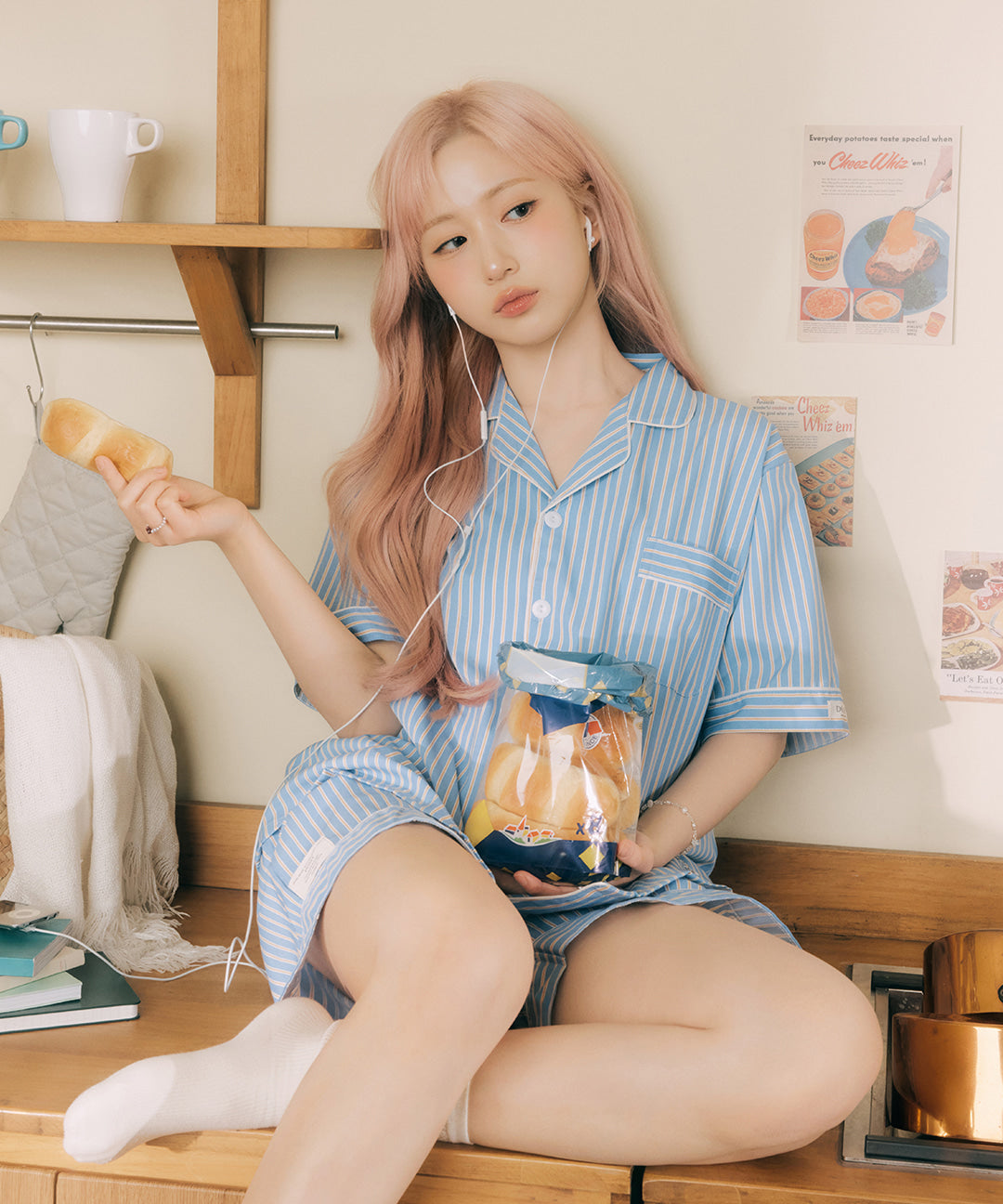 DOSSY預訂｜NMIXX HAEWON PICK MARINA PAJAMA SET