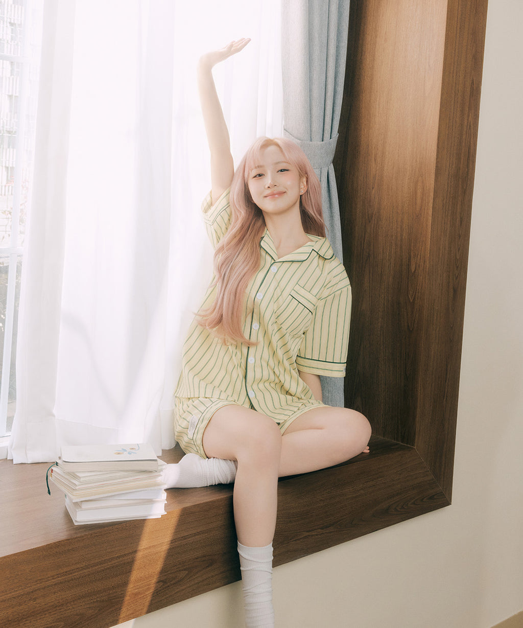 DOSSY預訂｜NMIXX HAEWON PICK PAIN PAJAMA SET