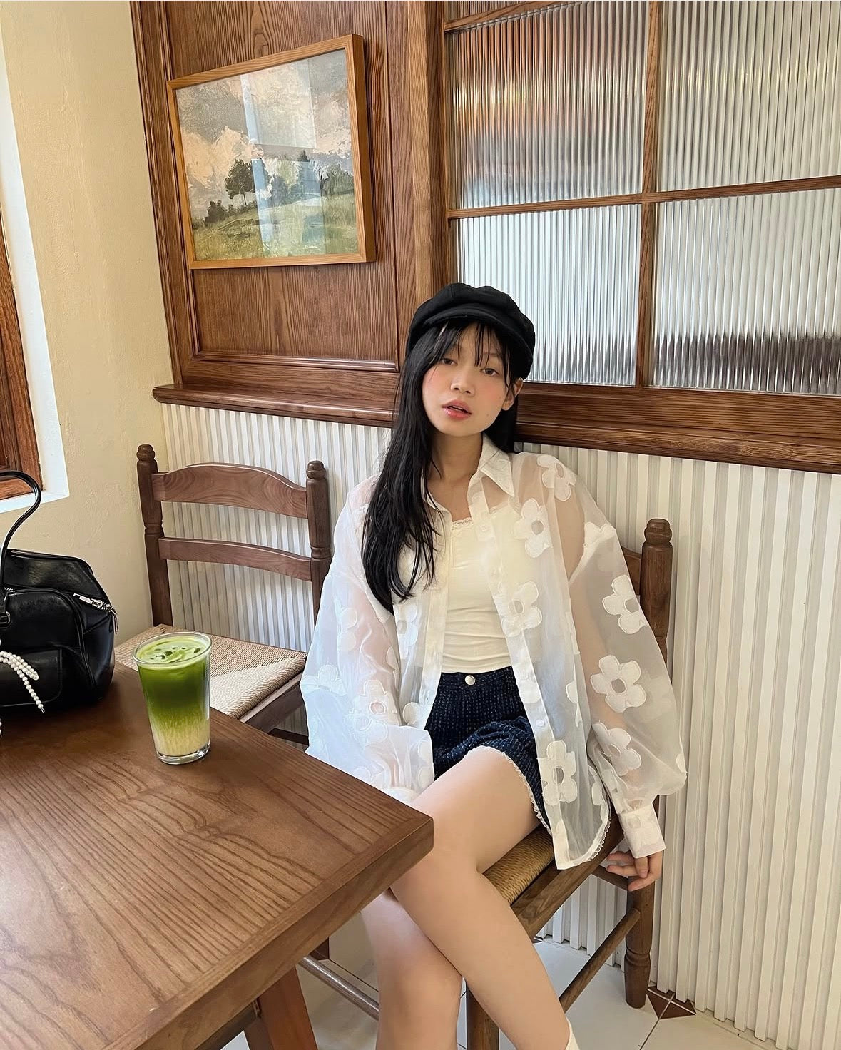 🇻🇳 Dora the label預訂｜Posie Sheer Shirt