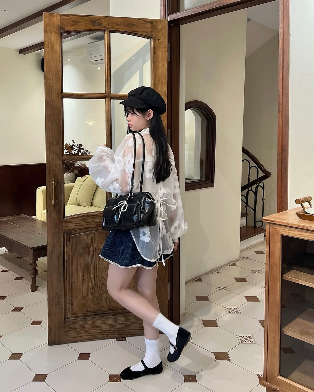 🇻🇳 Dora the label預訂｜Posie Sheer Shirt