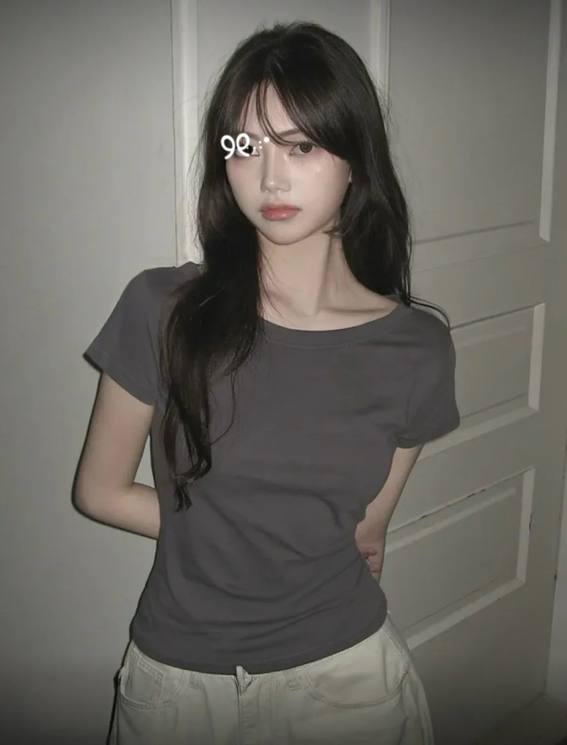 春夏現貨｜露肩修身短袖TEE (MADE IN烏茲別克)