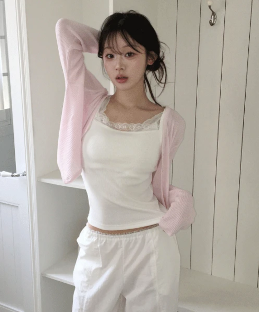春夏預訂｜天使蕾絲背心