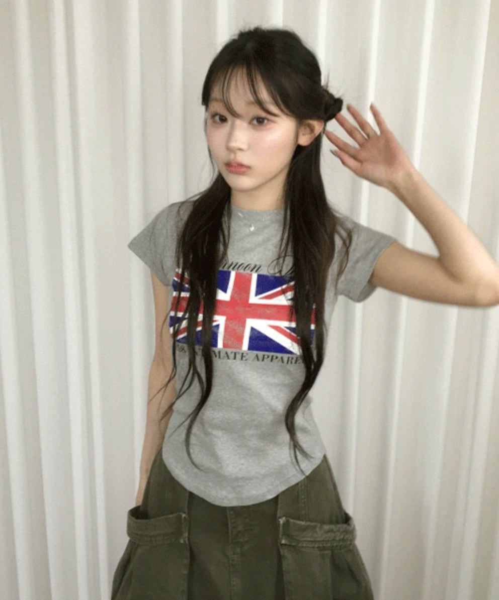 春夏預訂｜【復古風】國旗短袖T恤