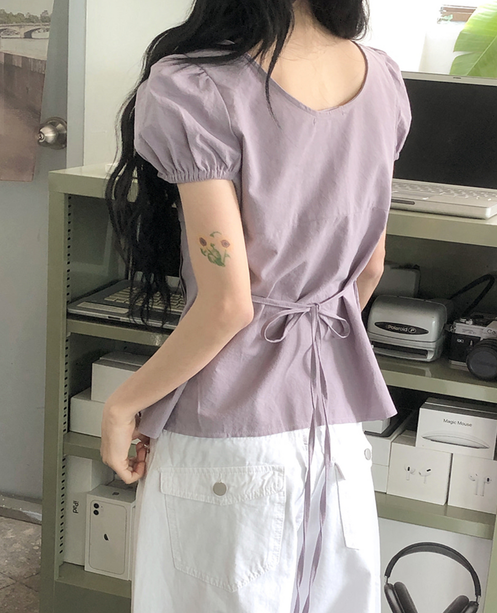 春夏預訂｜可愛褶皺襯衫