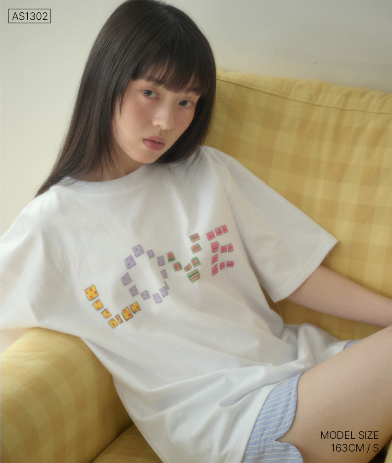 AMBLER預訂｜男女通用Crayon Love短袖T恤 AS1302
