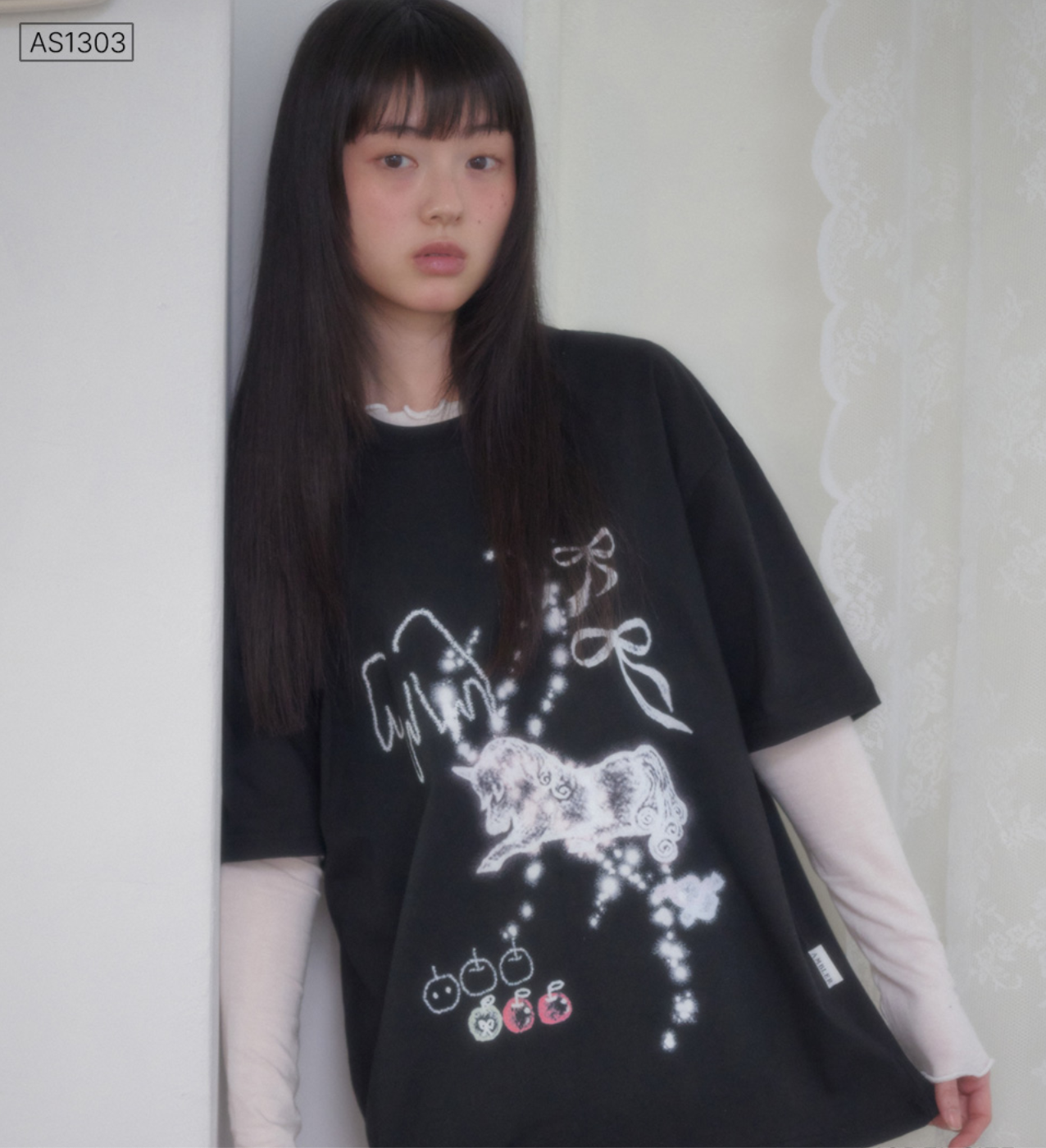 AMBLER預訂｜男女通用A Horse Neighs短袖T恤 AS1303