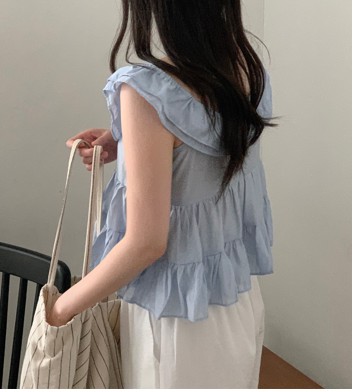 春夏預訂｜層疊荷葉邊蝴蝶結襯衫