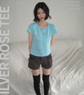 春夏預訂｜[Mint Core] Muit Silver Rose 短袖T恤