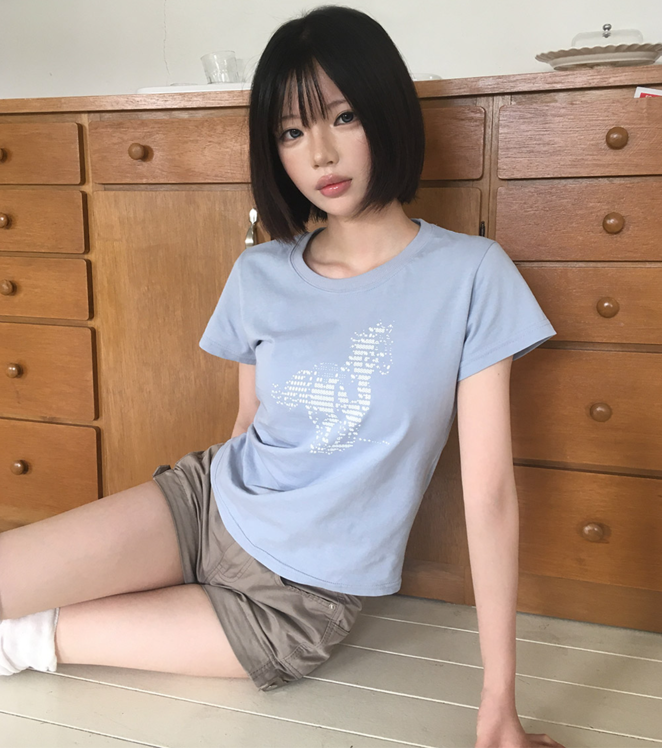 春夏預訂｜[Mint Core] HORSE 短袖T恤