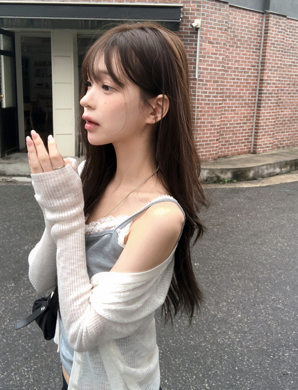春夏預訂｜TWOWAY雙扣透視針織開襟衫