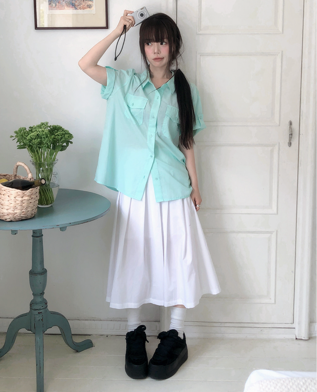 春夏預訂｜百褶長裙