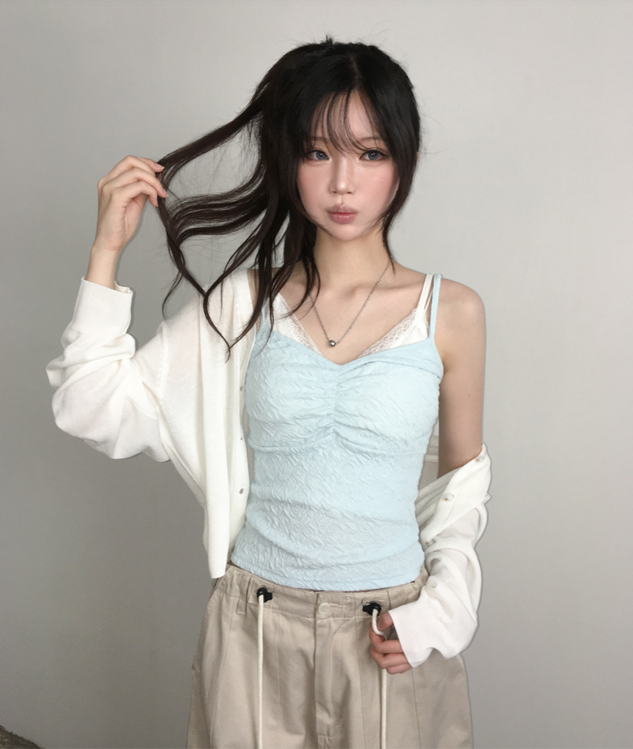 春夏預訂｜玫瑰提花背心