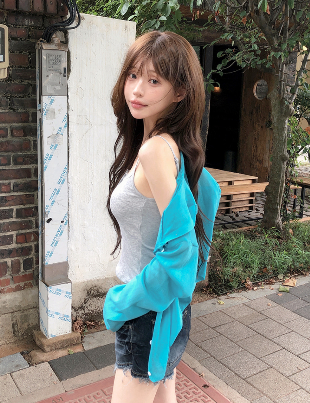 春夏預訂｜清涼夏季精緻寬鬆連帽針織開襟衫