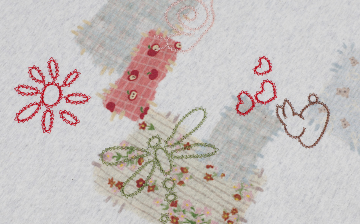 AMBLER 預訂｜Chain Stitched Vintage 刺繡衛衣 (AMM1407)
