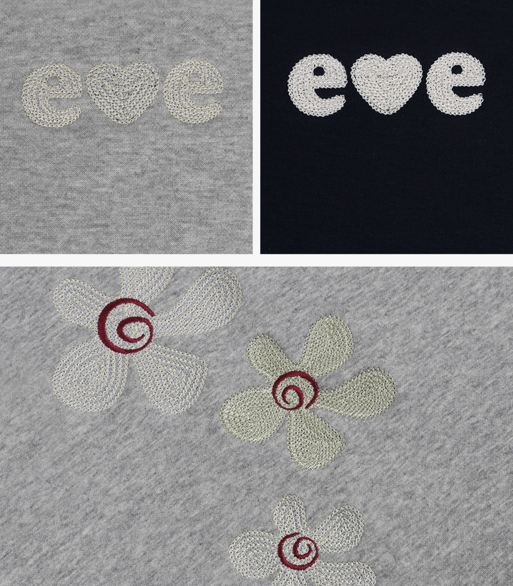 AMBLER 預訂｜Love Bloom 花花刺繡衛衣 (AMM1410)