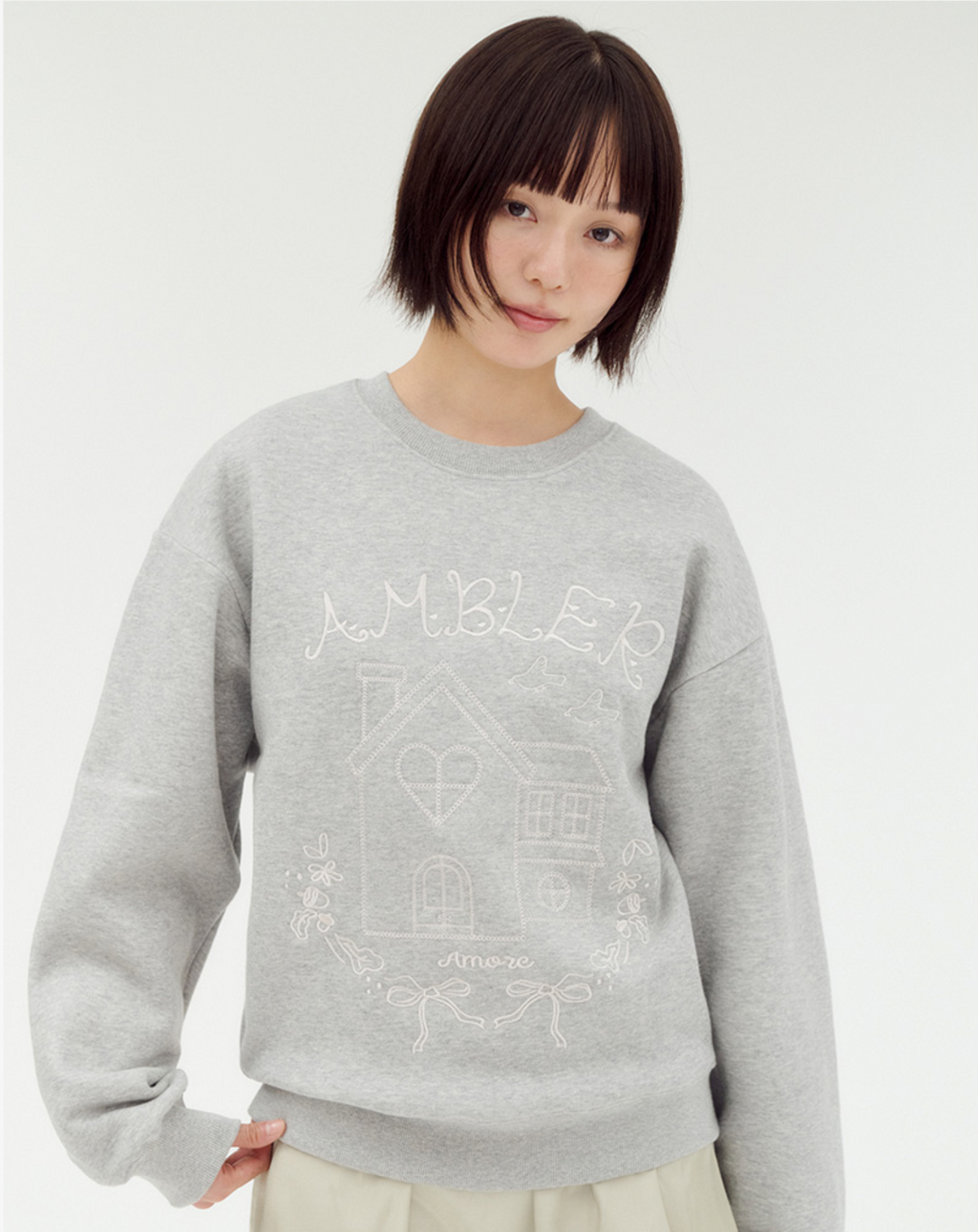 AMBLER 預訂｜Garden House 刺繡衛衣 (AMM1405)